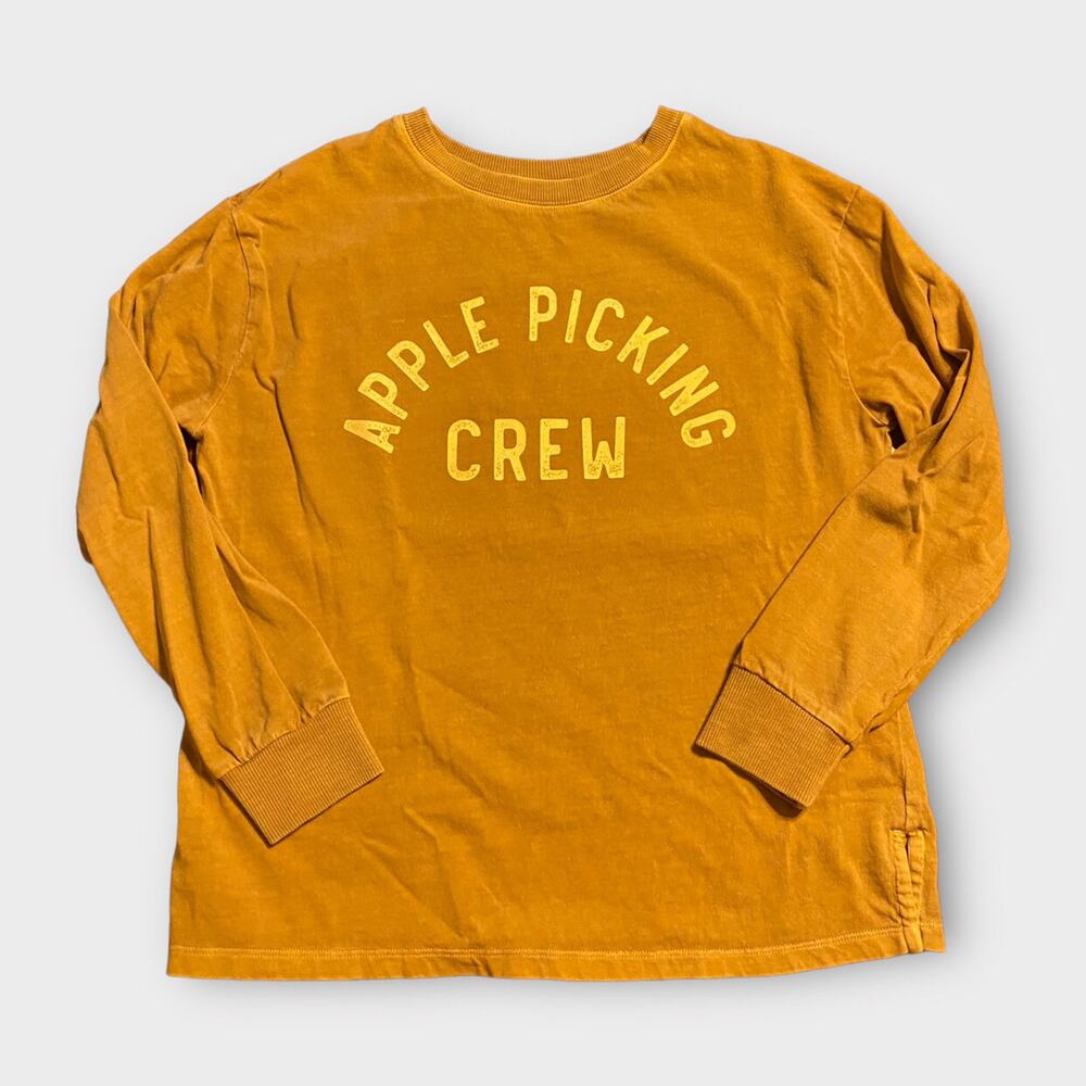 Little Co (8) Long Sleeved Apple Picking Crew Shirt